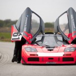 McLaren F1 celebration