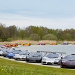 McLaren F1 celebration