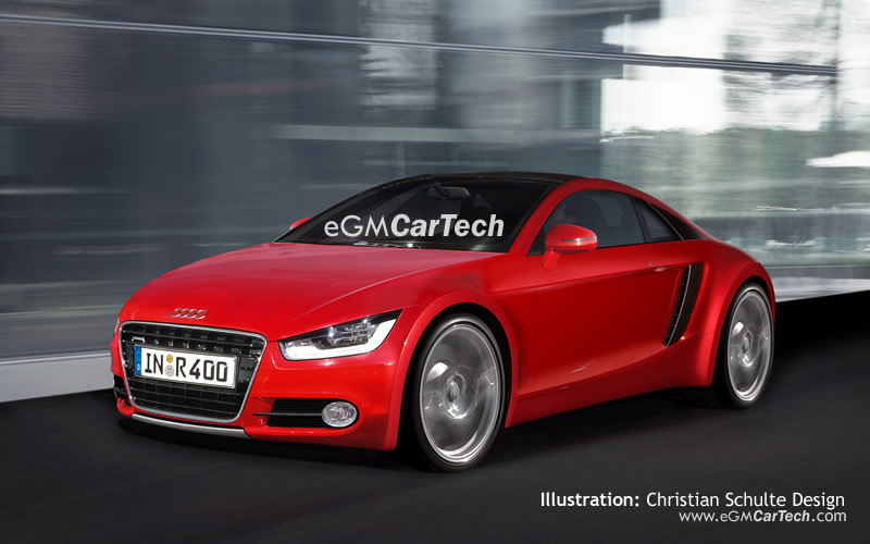 Similar to the popular R8 the Audi R4 will be a 2seater ready to develop 