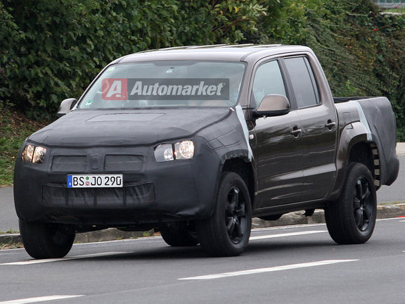 VW Amarok concept was inspired by VW Robust Pickup and is the first large 