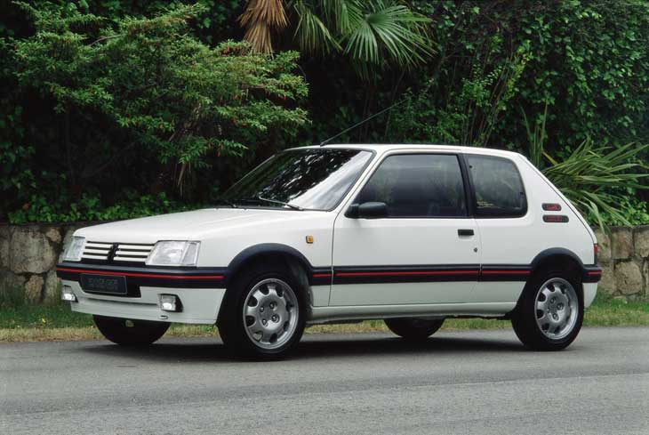 The most famous models from Peugeot GTI were 106