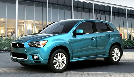 Known as Mitsubishi RVR on the Japanese market, the smallest SUV from Japan 