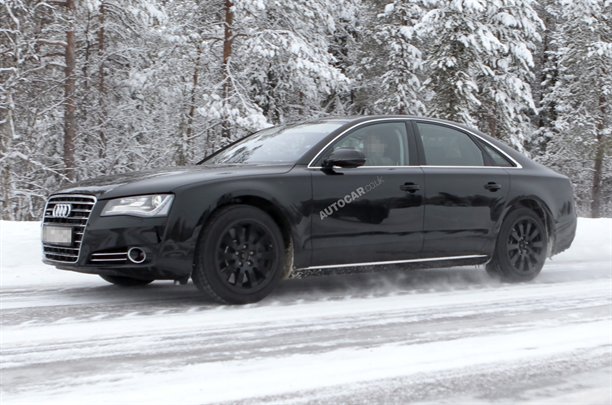 Spy photos with the new 2012 Audi S8. March 13, 2010 by Anetoiu - Filed 