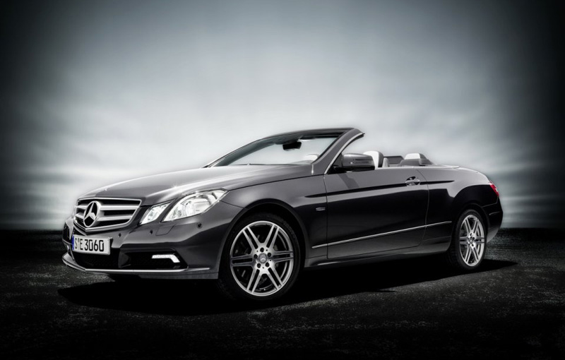 Mercedes thought a special version for the EKlasse Cabrio mercedes e klasse
