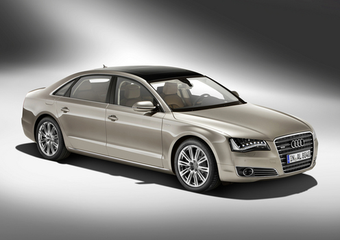 Audi A8l 2010. Luxurious Audi A8L W12
