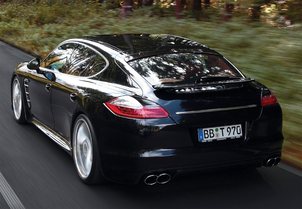 Porsche Panamera Turbo Black. Porsche Panamera Turbo by