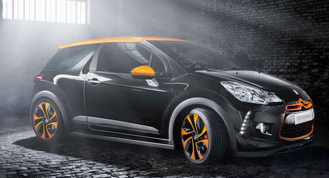 Citroen DS3 Racing. Being designed by the manufacturer's racing team, 