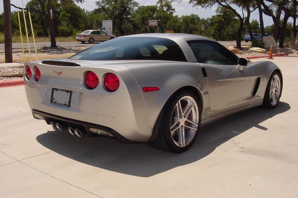 The Corvette Z06 is said to be all stock but never crashed