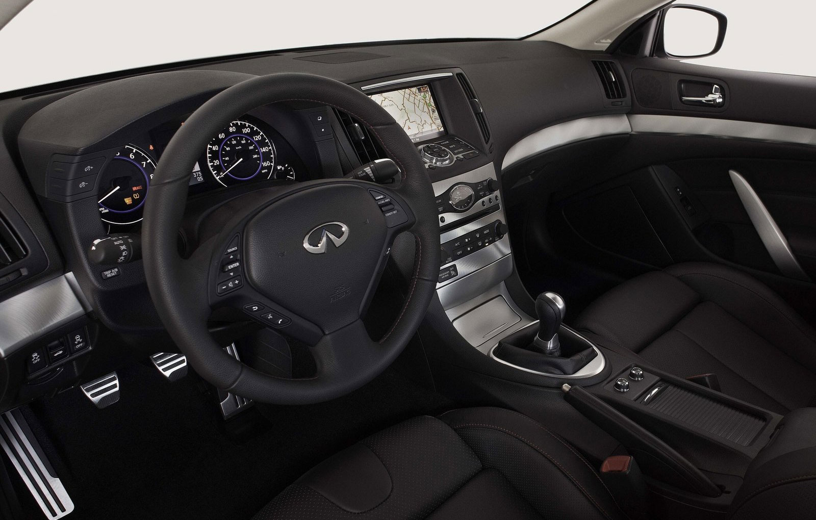 Infiniti G37 Black Interior