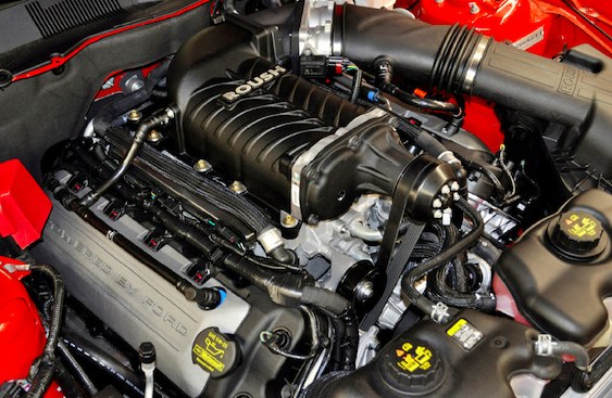 By installing the ROUSHcharger Tuner Kit the 2011 Ford Mustang GT will get 