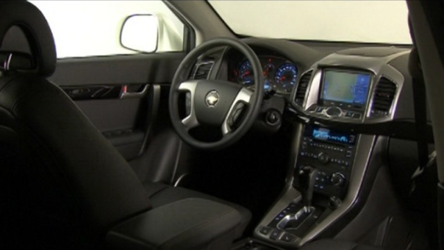2011 Chevrolet Captiva interior. We saw few days ago the official images 