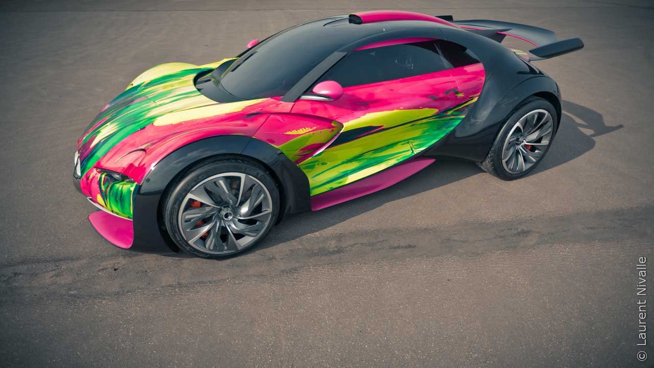 Citroen Survolt Art Car