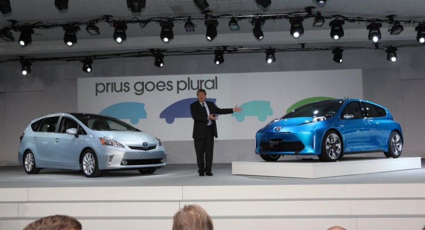 Toyota Prius C Concept Joins The Family Too Automotorblog Together With The Earlier Introduced Mpv Version Of Cur Toyota Prius Hybrid Namely V Anese Manufacturer Decided To Introduce One More