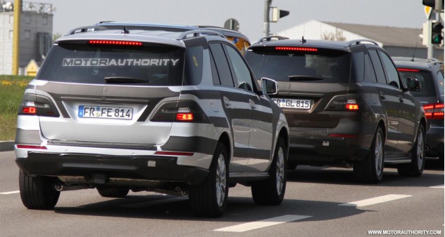 New Mercedes Ml 2012. 2012 Mercedes-Benz ML spy