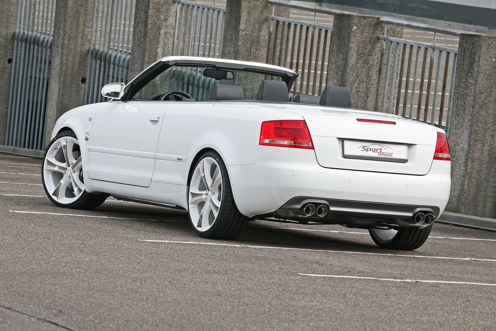 Audi Convertible on Audi A4 Convertible Gets A Complete Tuning Package From Sport Wheels