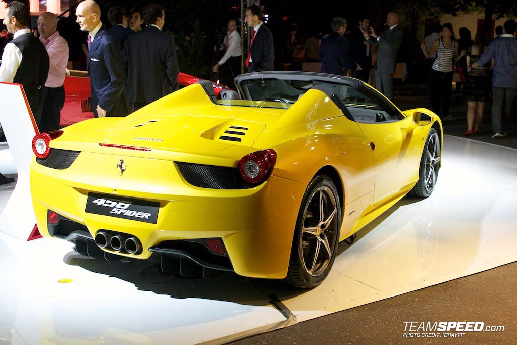 Ferrari 458 Italia Spider