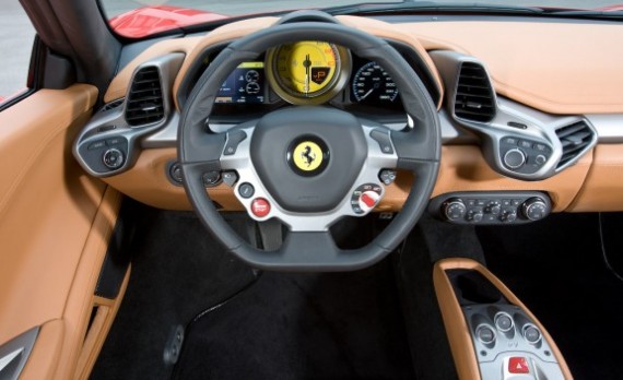 Ferrari 458 Interior Photos 7