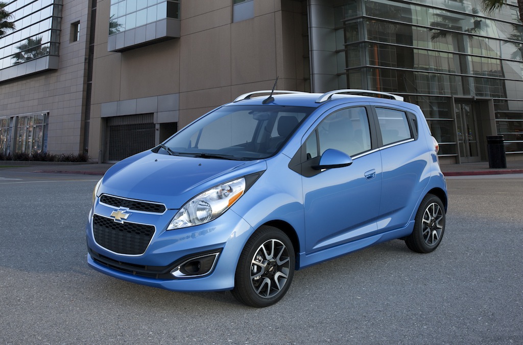 2013 Chevrolet Spark Though the exterior looks almost identical to its