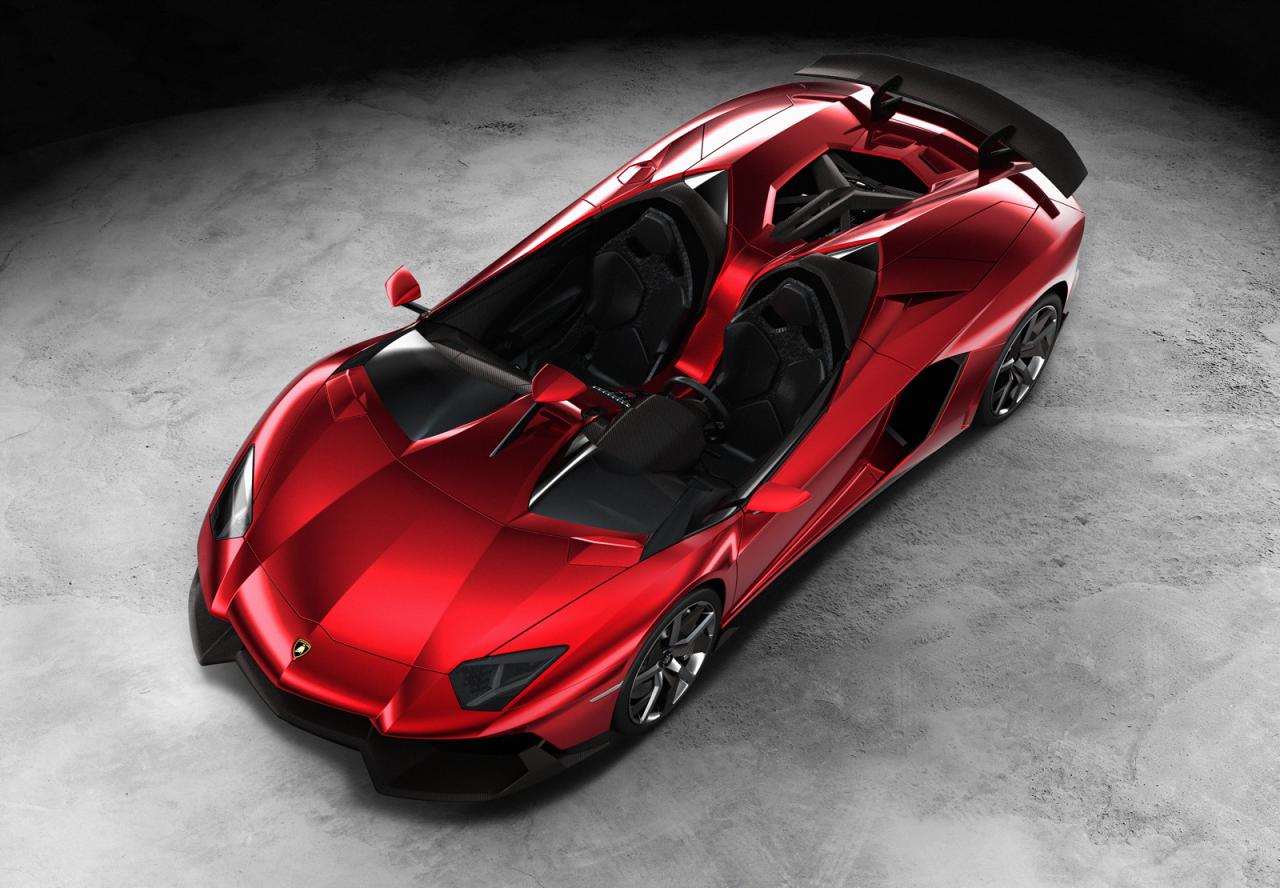 releases new promotional video for the Aventador J