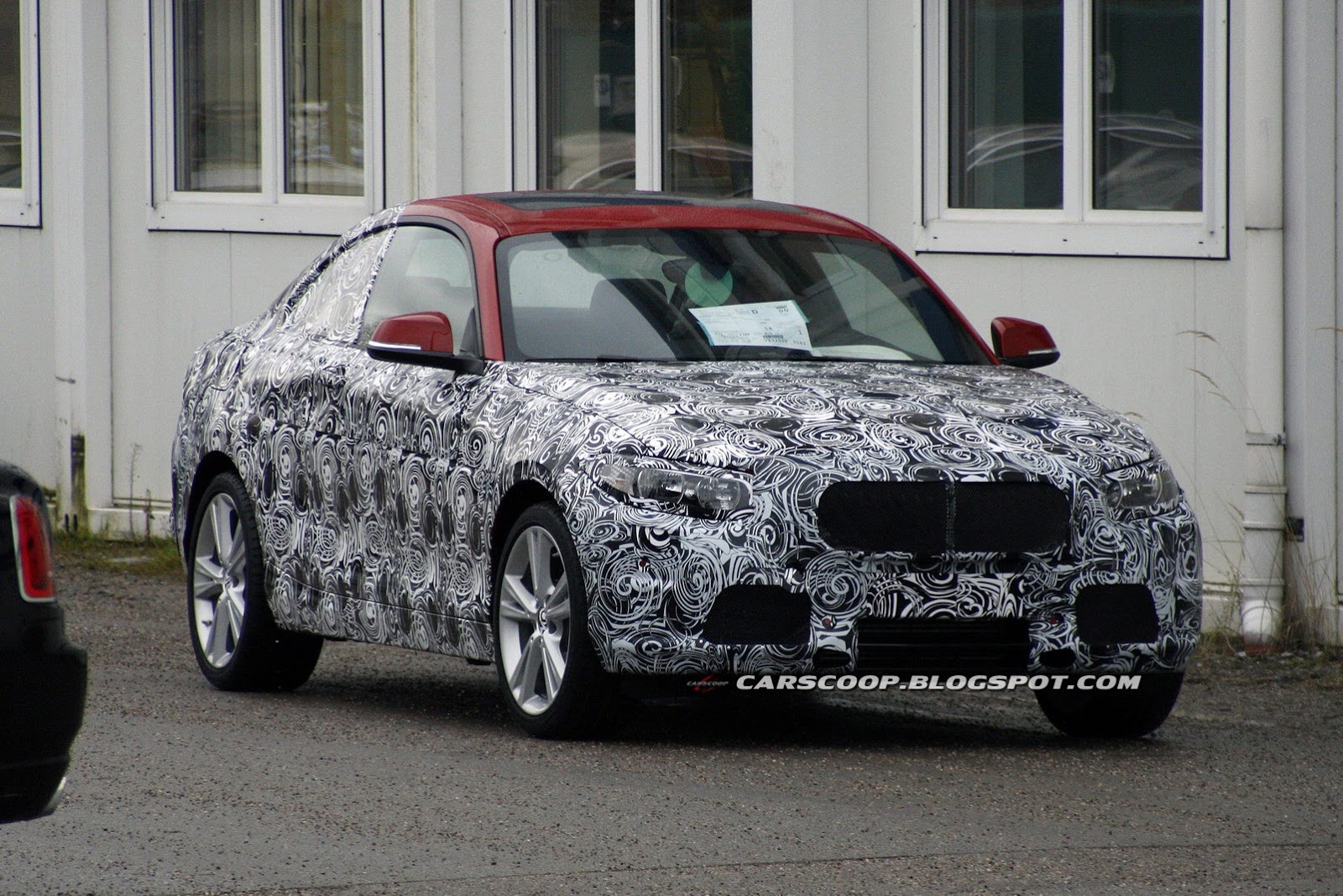 BMW 2 Series Coupe spied