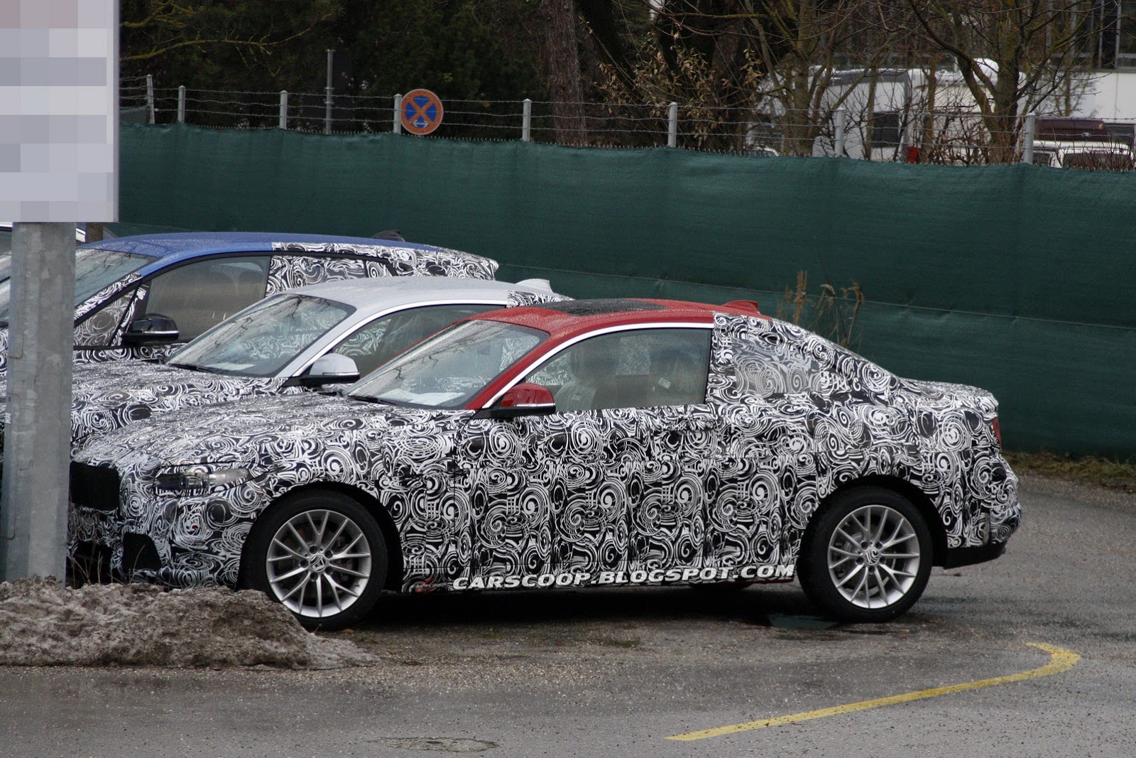 BMW 2 Series Coupe spied