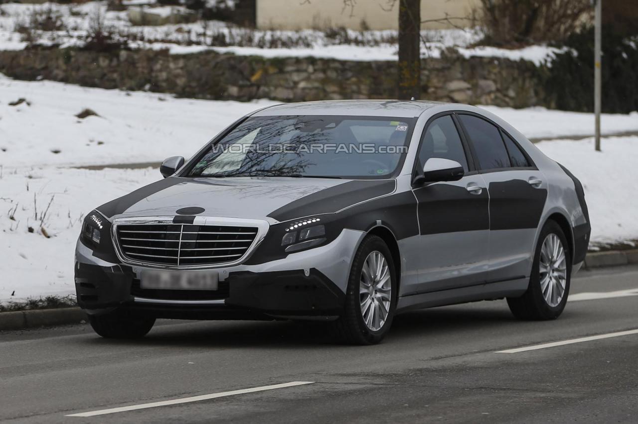 2013 Mercedes S-Class spied