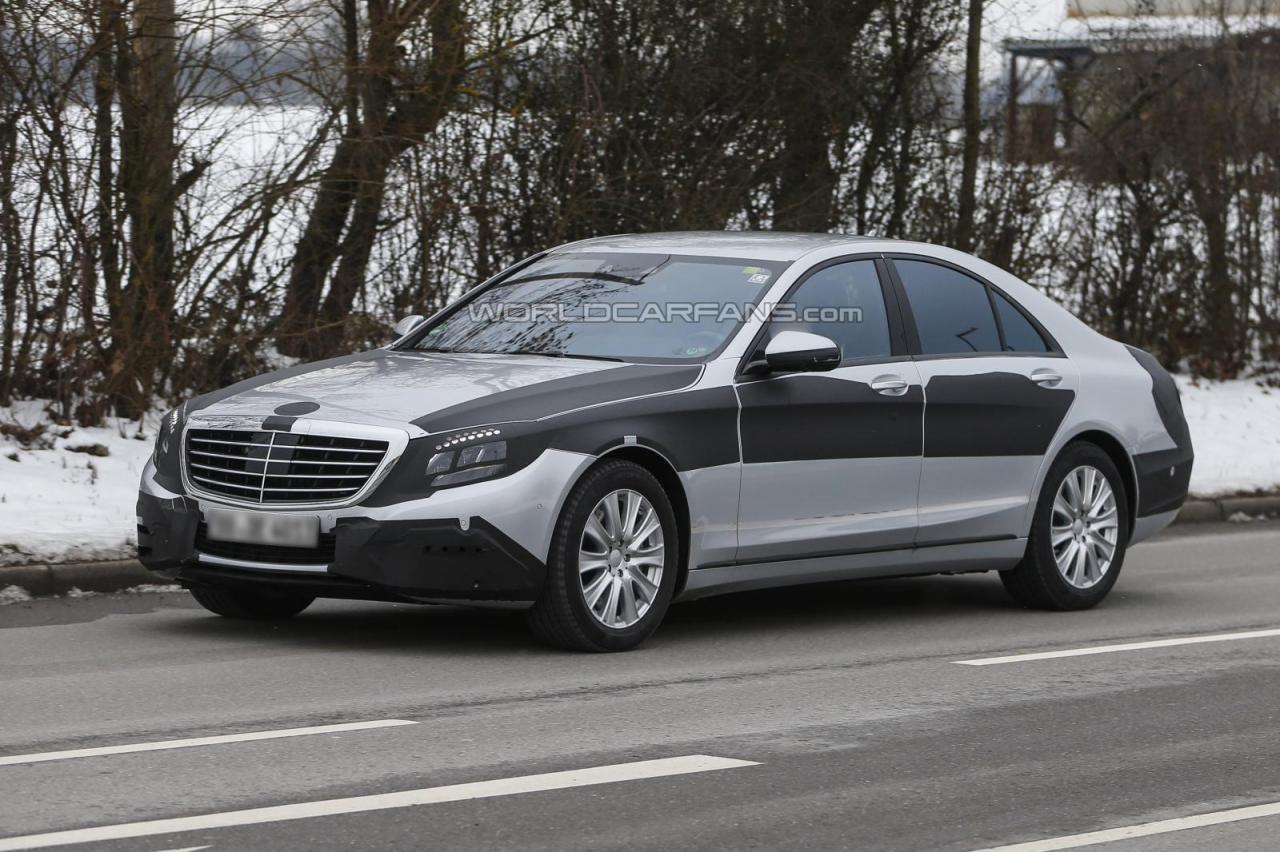 2013 Mercedes S-Class spied