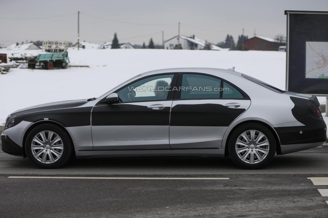 2013 Mercedes S-Class spied