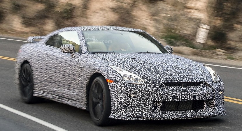 Spy Shots Reveal 2017 Nissan Gt R During Tests In California Spy Shots Reveal 2017 Nissan Gt R During Tests In California Automotorblog