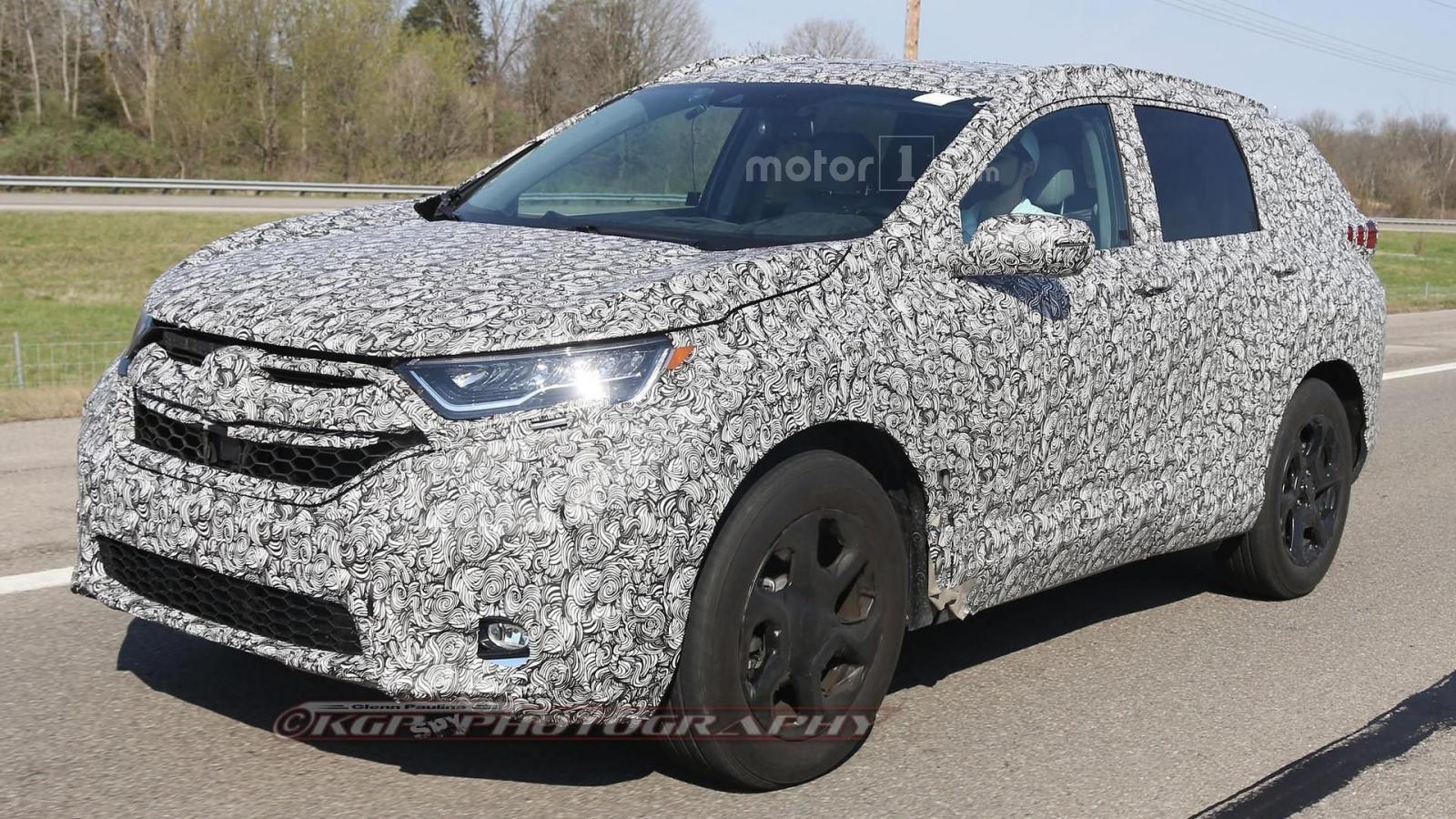 2018 Honda Cr V First Spy Shots Emerged Automotorblog