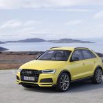 Audi Q3 2.0 TFSIStatic photo, Colour: Tukan Yellow