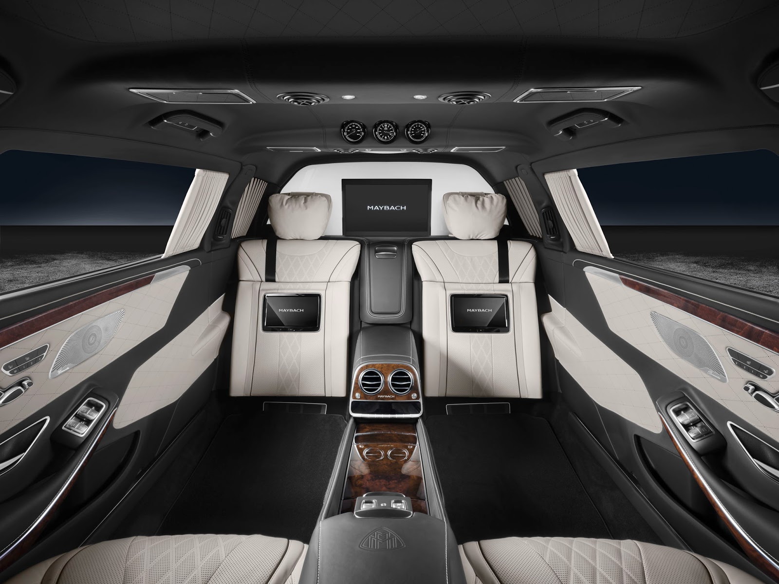 Mercedes-Maybach S600 Pullman Guard Is Extremely Bullet Proof ...