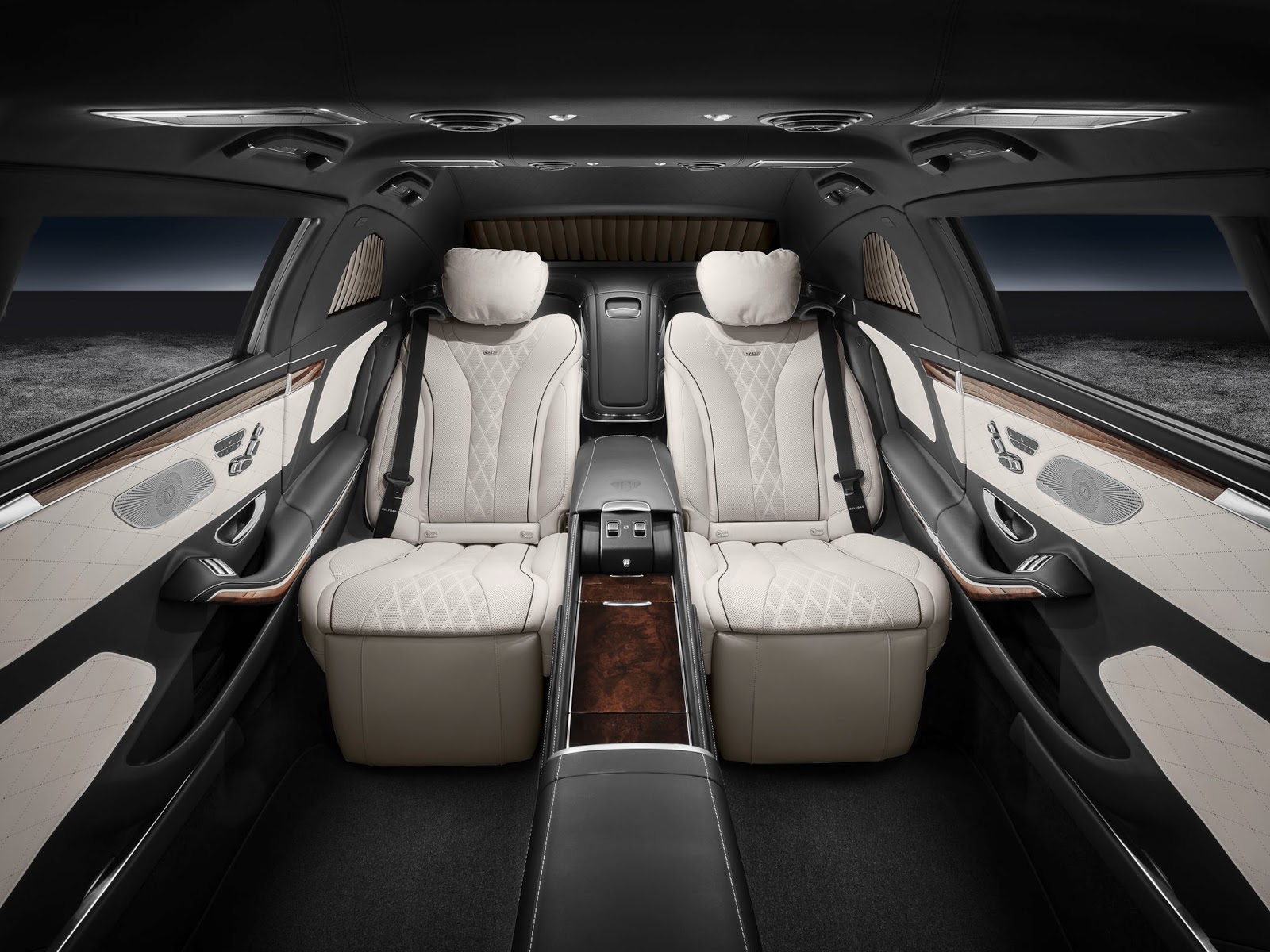 Mercedes-Maybach S600 Pullman Guard Is Extremely Bullet Proof ...