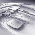 Generation EQ, Designskizze ;Generation EQ, design sketch;