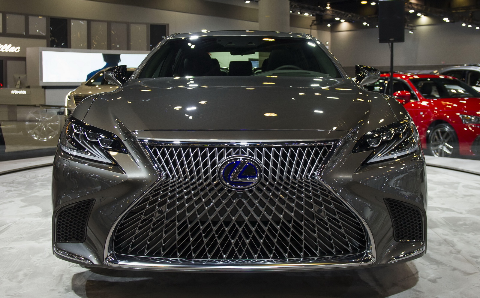 this is the all new 2018 lexus ls 500h debuting in this is the all new 2018 lexus ls 500h debuting in
