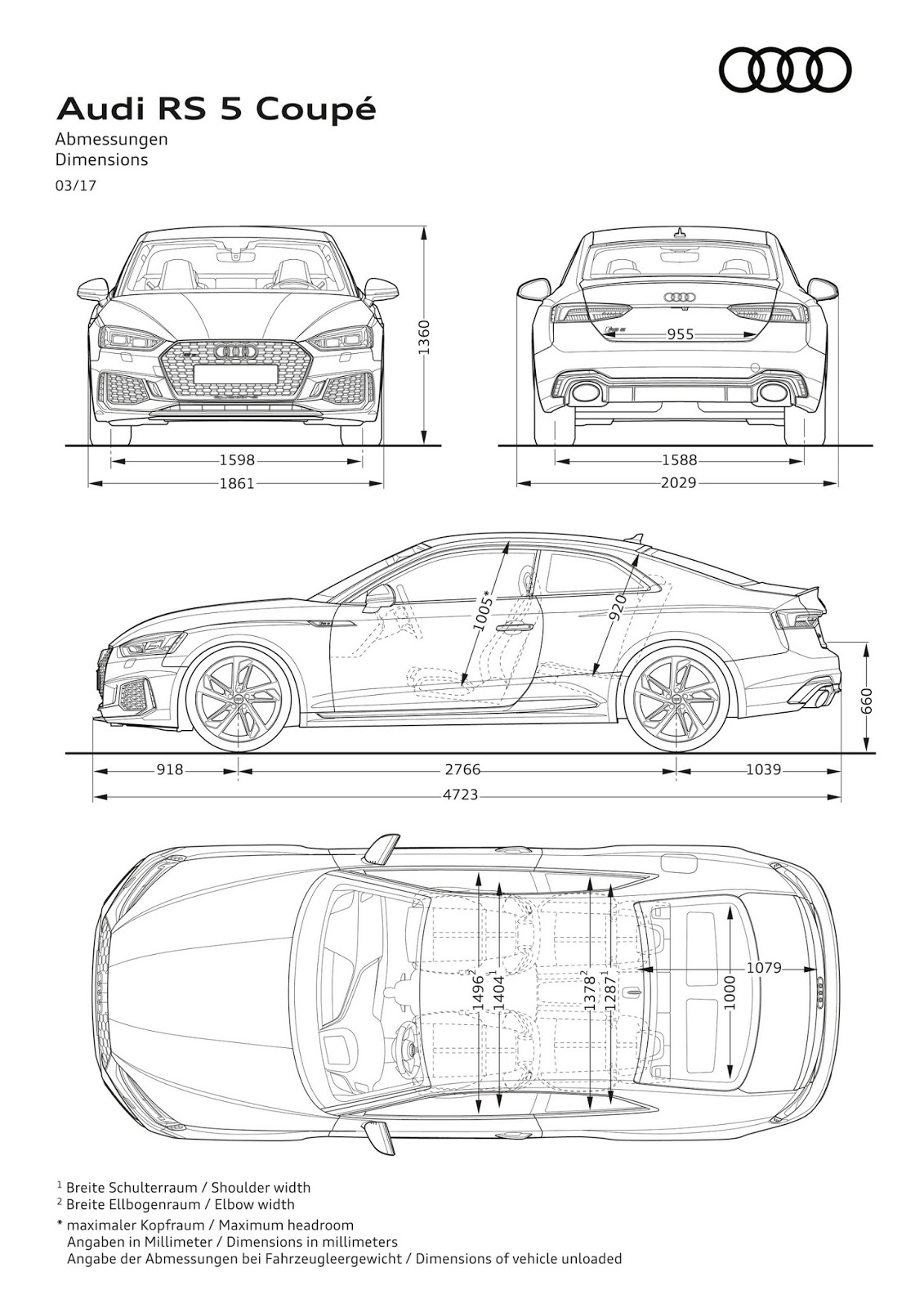 2017 Geneva Motor Show Behold The All New Audi Rs5 Coupe