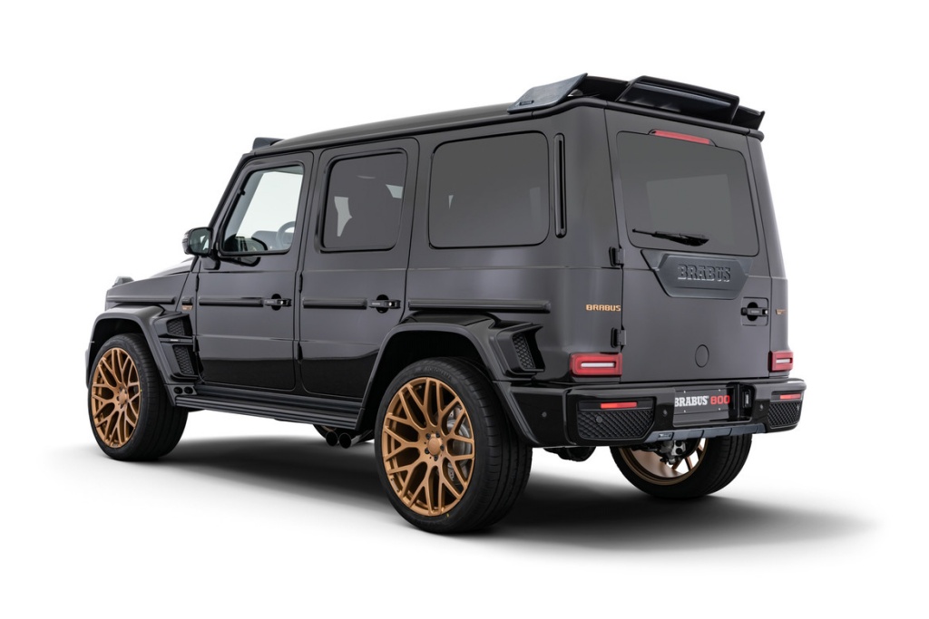 Brabus B800 Black & Gold Mercedes G63 AMG