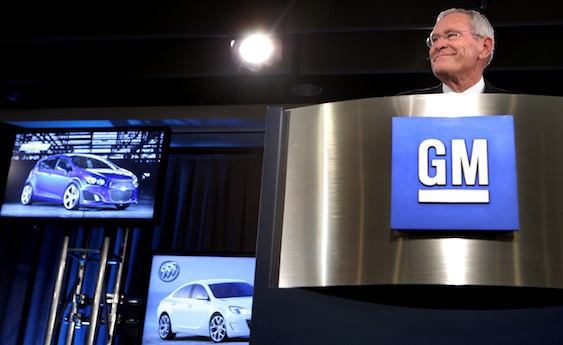 GM CEO Ed Whitacre