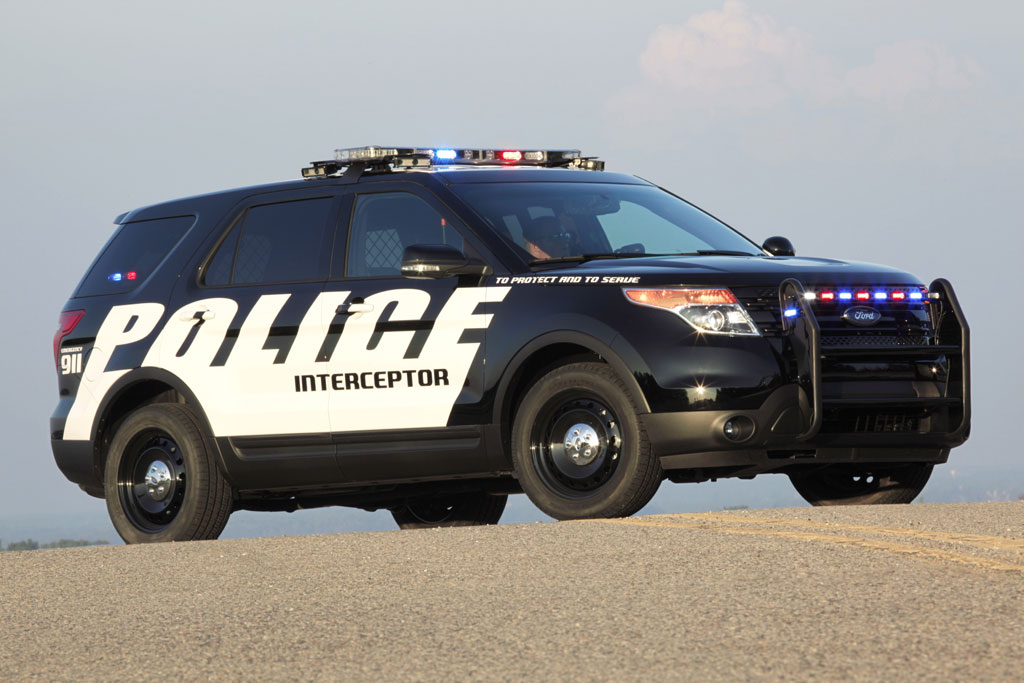 Ford Explorer Police Interceptor Front