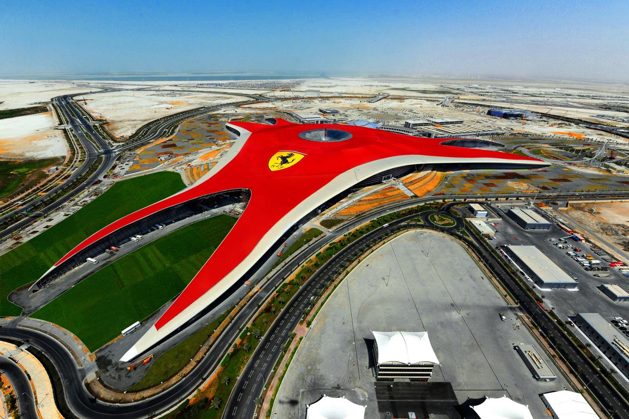 Ferrari World theme park