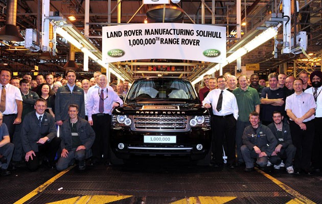 1000000th Range Rover