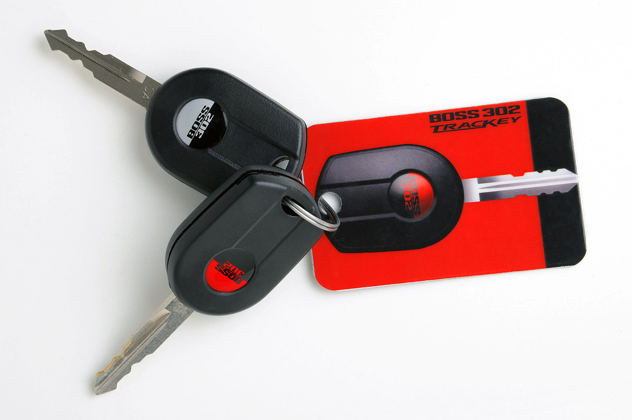 2012 Ford Mustang Boss 302 Key