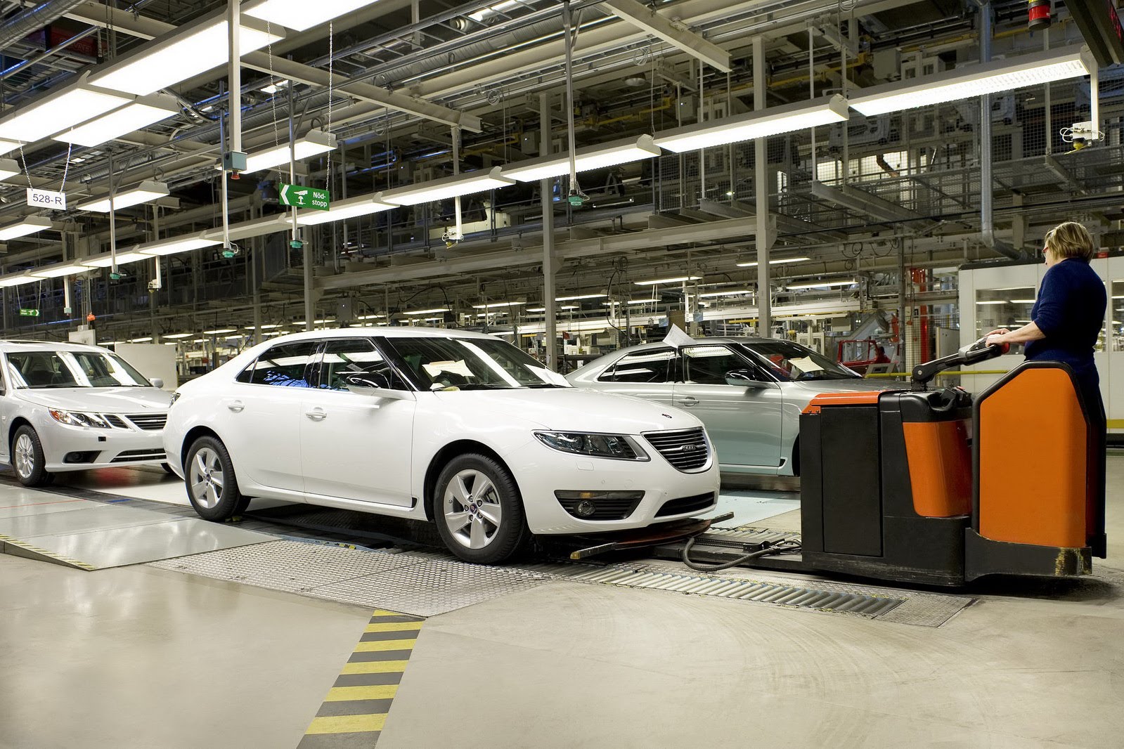 Saab Assembly Line