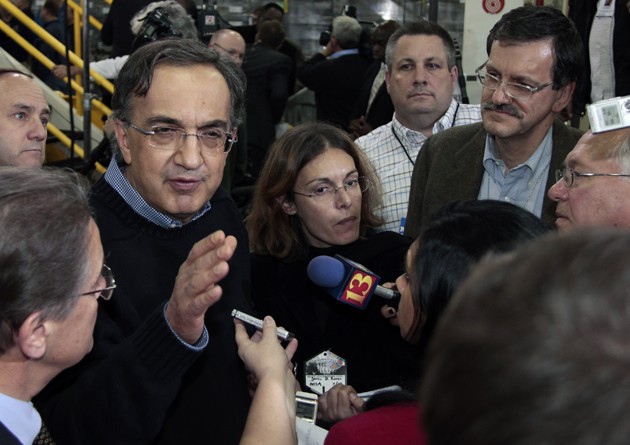 Sergio Marchionne, CEO of Chrysler