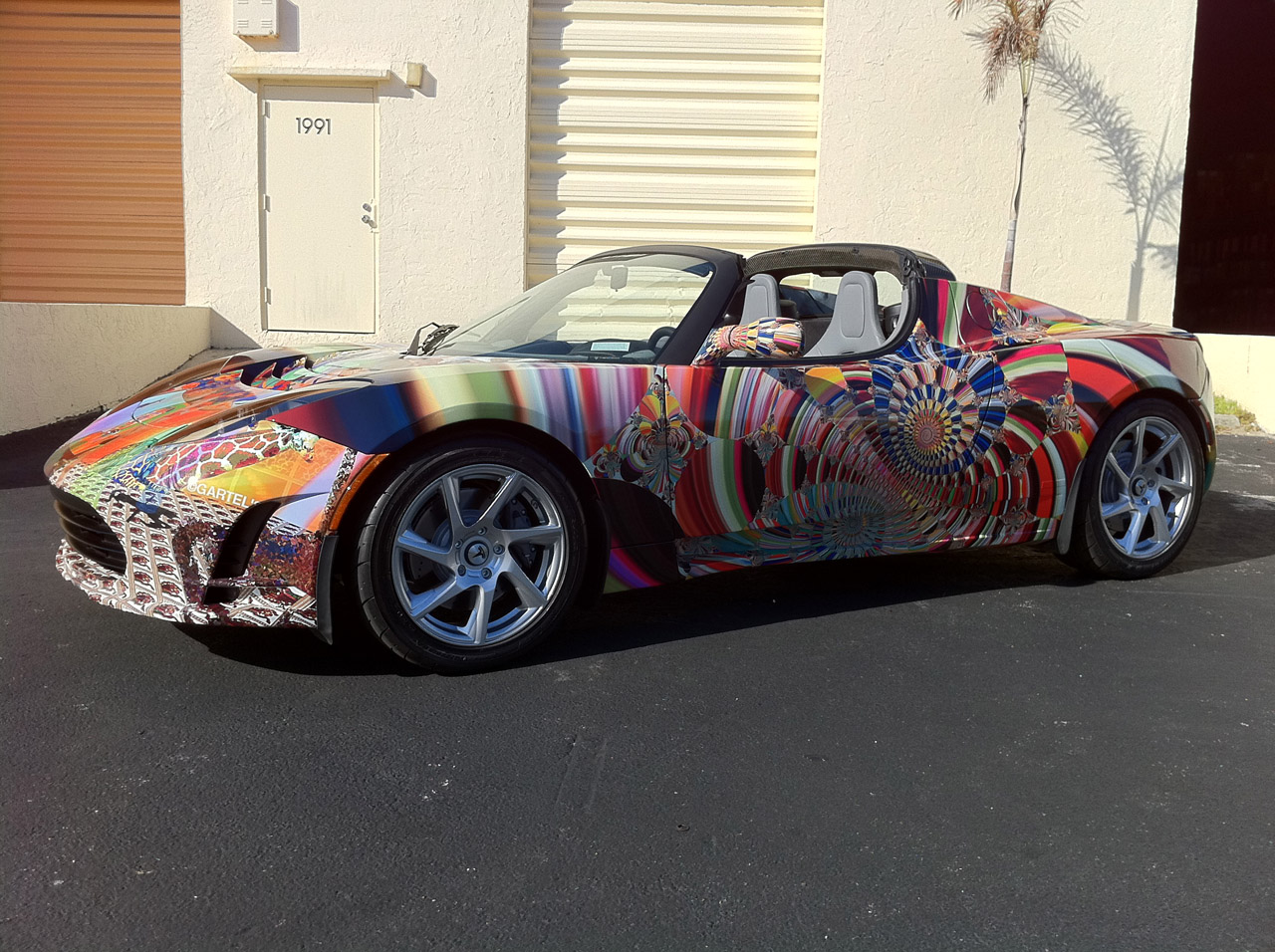 Tesla Roadster Artcar