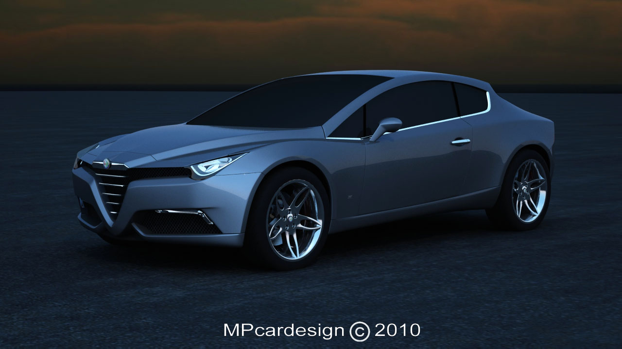 Alfa Romeo Giuseppe Merosi Design Study