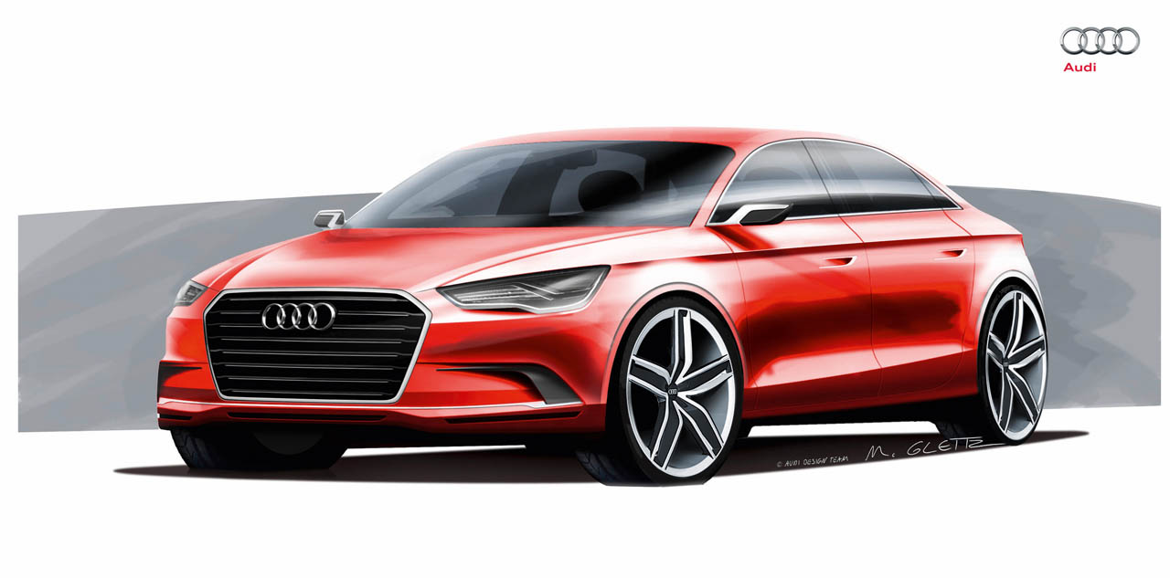 2011 Audi A3 Sketch