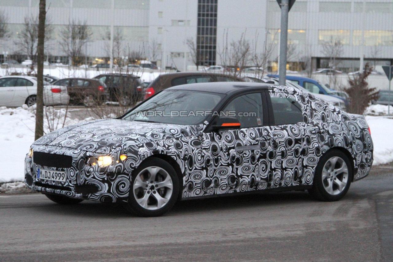 2012 BMW 3 Series Hybrid spyshot