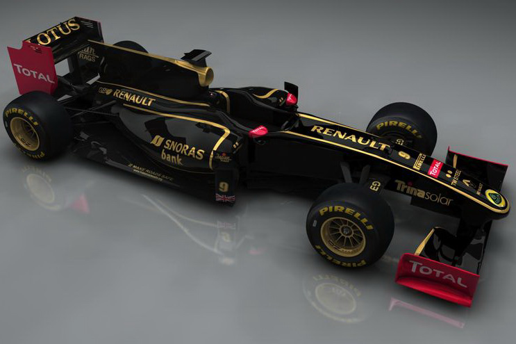 Lotus-Renault F1 racer