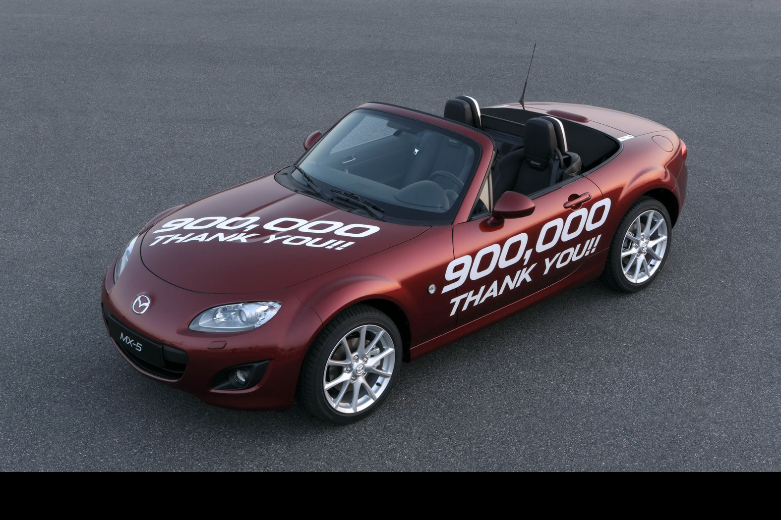 Mazda MX-5 celebratory car